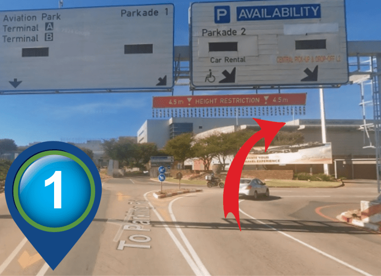 air-o-airport parking directions